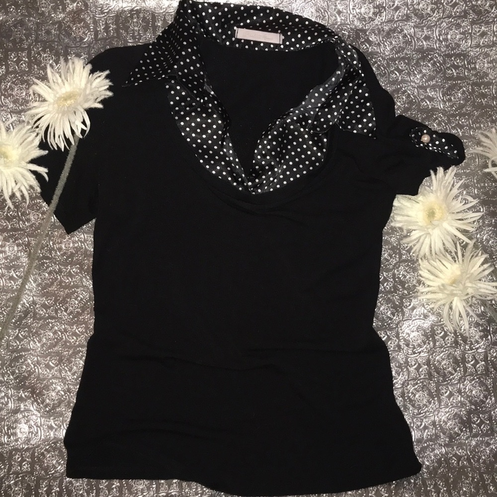 Dressy shirt polka dots